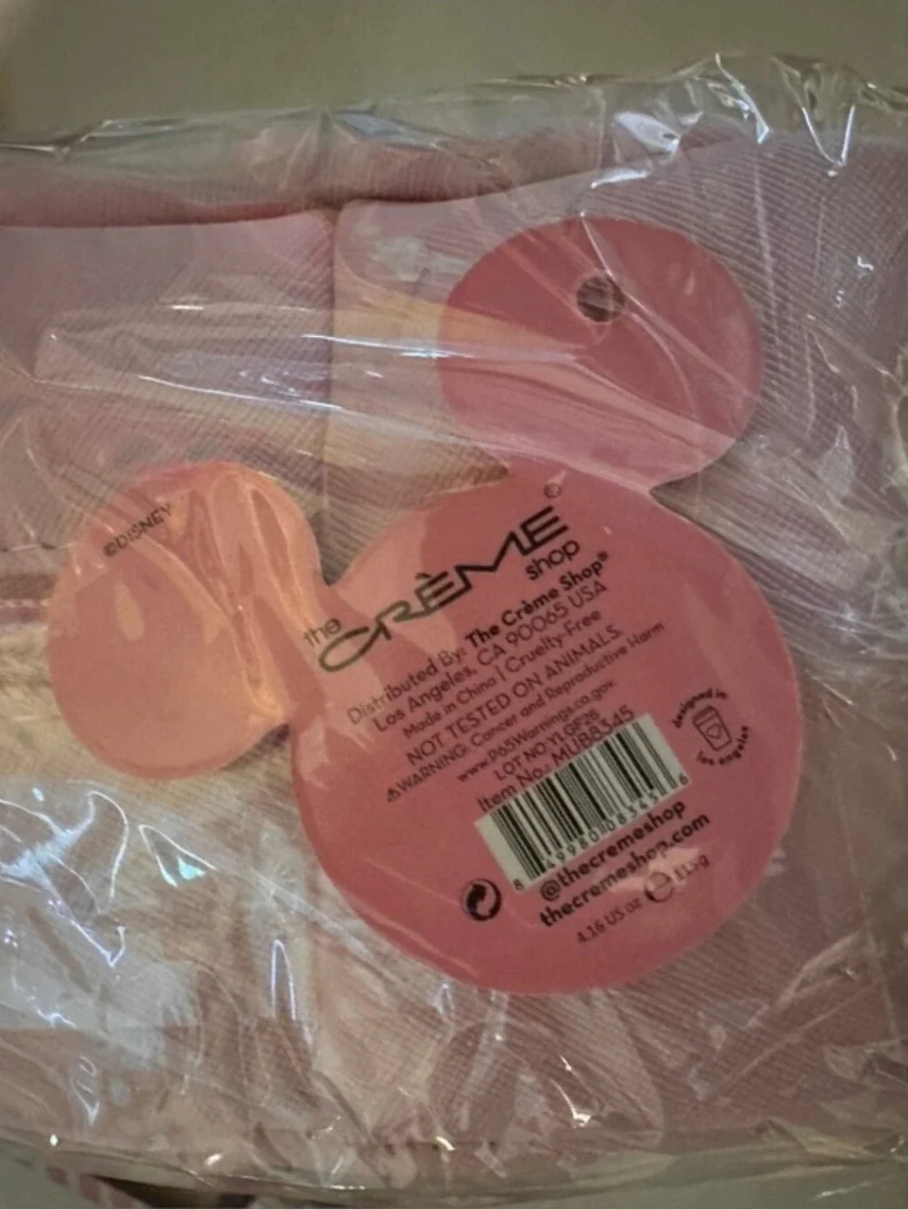The Crème Shop x Disney Cosmetic Bag  NWT